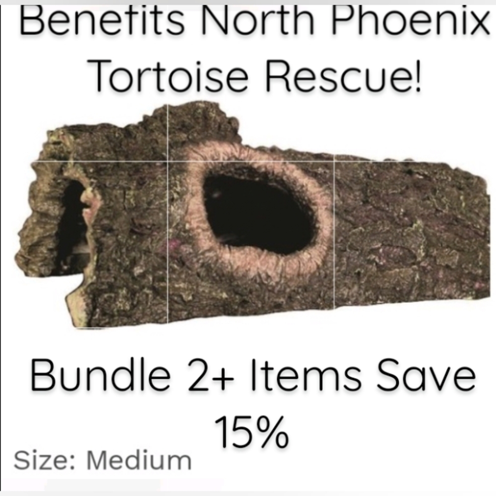 New! Zilla Bark Bends Medium Reptile Hide.